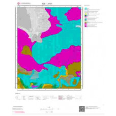 L47b1 Paftası 1/25.000 Ölçekli Vektör Jeoloji Haritası