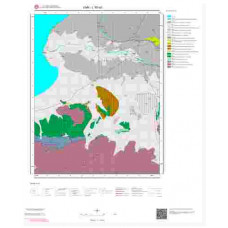 L50a3 Paftası 1/25.000 Ölçekli Vektör Jeoloji Haritası