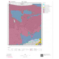 L 50-d4 Paftası 1/25.000 ölçekli Jeoloji Haritası