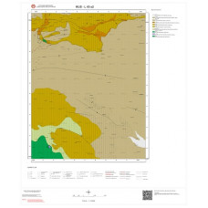 L 45-a2 Paftası 1/25.000 ölçekli Jeoloji Haritası