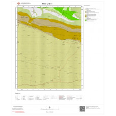 L 45-c1 Paftası 1/25.000 ölçekli Jeoloji Haritası