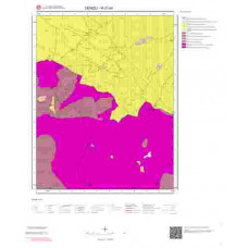 M21b4 Paftası 1/25.000 Ölçekli Vektör Jeoloji Haritası