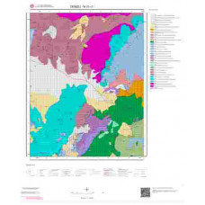 M21c1 Paftası 1/25.000 Ölçekli Vektör Jeoloji Haritası