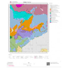 M21c2 Paftası 1/25.000 Ölçekli Vektör Jeoloji Haritası