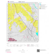 M22a4 Paftası 1/25.000 Ölçekli Vektör Jeoloji Haritası
