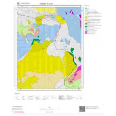 M 22-d2 Paftası 1/25.000 ölçekli Jeoloji Haritası