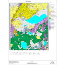 M23 Paftası 1/100.000 Ölçekli Vektör Jeoloji Haritası
