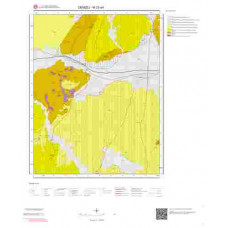 M 23-a4 Paftası 1/25.000 ölçekli Jeoloji Haritası