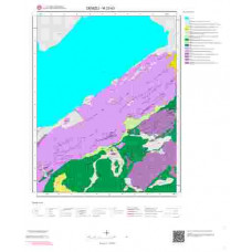 M23b3 Paftası 1/25.000 Ölçekli Vektör Jeoloji Haritası