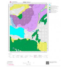 M 23-c1 Paftası 1/25.000 ölçekli Jeoloji Haritası