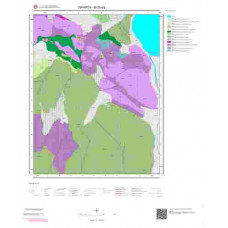 M25b4 Paftası 1/25.000 Ölçekli Vektör Jeoloji Haritası