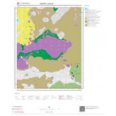 M25d1 Paftası 1/25.000 Ölçekli Vektör Jeoloji Haritası