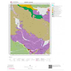 M 25-d2 Paftası 1/25.000 ölçekli Jeoloji Haritası