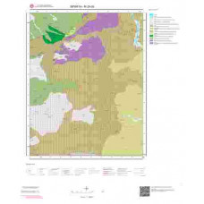 M25d3 Paftası 1/25.000 Ölçekli Vektör Jeoloji Haritası