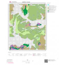 M25d4 Paftası 1/25.000 Ölçekli Vektör Jeoloji Haritası