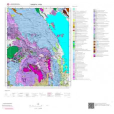 M26 Paftası 1/100.000 Ölçekli Vektör Jeoloji Haritası