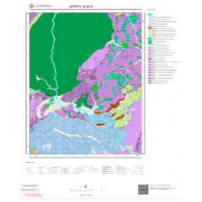 M 26-d1 Paftası 1/25.000 ölçekli Jeoloji Haritası