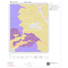 M28a2 Paftası 1/25.000 Ölçekli Vektör Jeoloji Haritası