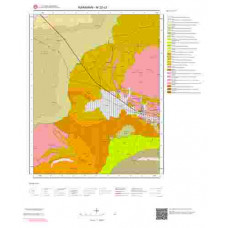 M32c3 Paftası 1/25.000 Ölçekli Vektör Jeoloji Haritası