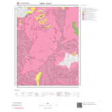 M 33-b1 Paftası 1/25.000 ölçekli Jeoloji Haritası
