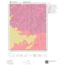 M33b4 Paftası 1/25.000 Ölçekli Vektör Jeoloji Haritası