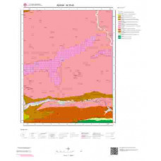 M33d3 Paftası 1/25.000 Ölçekli Vektör Jeoloji Haritası