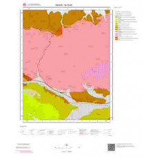 M33d4 Paftası 1/25.000 Ölçekli Vektör Jeoloji Haritası