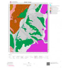 M 34-a4 Paftası 1/25.000 ölçekli Jeoloji Haritası