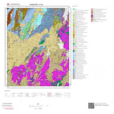 M36 Paftası 1/100.000 Ölçekli Vektör Jeoloji Haritası