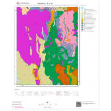 M37a2 Paftası 1/25.000 Ölçekli Vektör Jeoloji Haritası