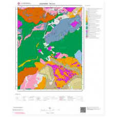 M 37-b1 Paftası 1/25.000 ölçekli Jeoloji Haritası