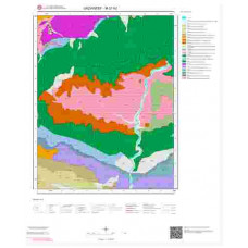 M37b2 Paftası 1/25.000 Ölçekli Vektör Jeoloji Haritası