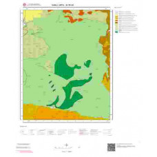 M39d4 Paftası 1/25.000 Ölçekli Vektör Jeoloji Haritası