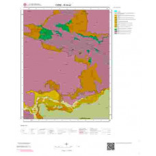 M 49-a2 Paftası 1/25.000 ölçekli Jeoloji Haritası