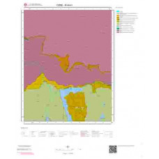 M 49-b1 Paftası 1/25.000 ölçekli Jeoloji Haritası