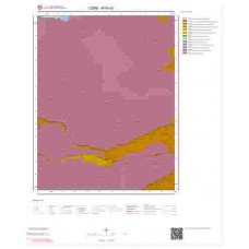 M50a2 Paftası 1/25.000 Ölçekli Vektör Jeoloji Haritası