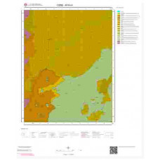 M 50-b1 Paftası 1/25.000 ölçekli Jeoloji Haritası