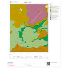 M 50-b2 Paftası 1/25.000 ölçekli Jeoloji Haritası