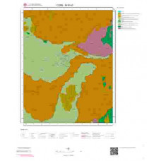 M50b3 Paftası 1/25.000 Ölçekli Vektör Jeoloji Haritası