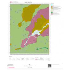 M50c1 Paftası 1/25.000 Ölçekli Vektör Jeoloji Haritası