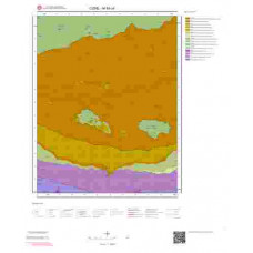 M50c4 Paftası 1/25.000 Ölçekli Vektör Jeoloji Haritası