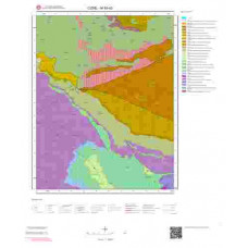 M50d3 Paftası 1/25.000 Ölçekli Vektör Jeoloji Haritası