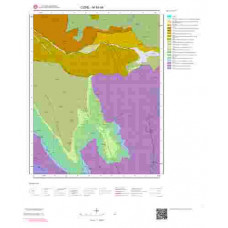 M 50-d4 Paftası 1/25.000 ölçekli Jeoloji Haritası
