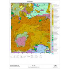 M 51 Paftası 1/100.000 ölçekli Jeoloji Haritası