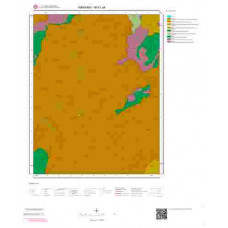 M 51-a4 Paftası 1/25.000 ölçekli Jeoloji Haritası