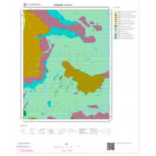 M 51-b1 Paftası 1/25.000 ölçekli Jeoloji Haritası