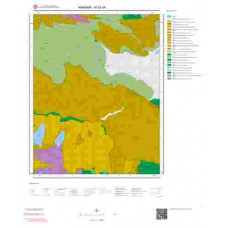 M 52-d4 Paftası 1/25.000 ölçekli Jeoloji Haritası