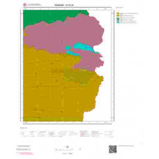 M53d4 Paftası 1/25.000 Ölçekli Vektör Jeoloji Haritası