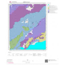 N19c4 Paftası 1/25.000 Ölçekli Vektör Jeoloji Haritası