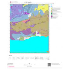 N20d3 Paftası 1/25.000 Ölçekli Vektör Jeoloji Haritası